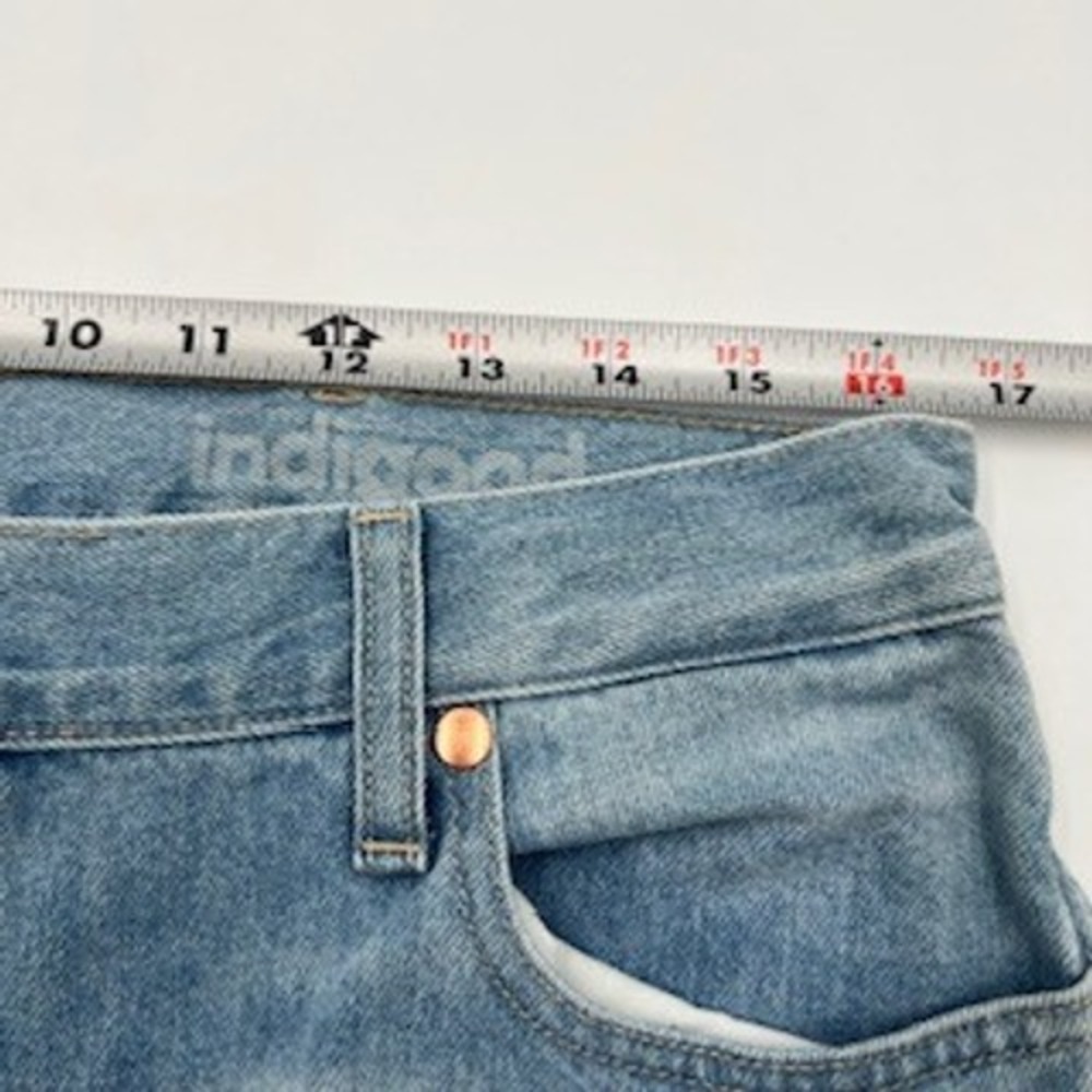 Wrangler Lovestruck High Rise Flare Jeans Light Wash Raw Hem 32/32 WROCK 672 - Picture 13 of 16